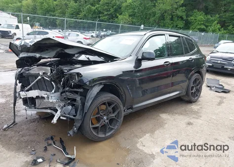 2022 BMW X3 Sdrive30I z USA, uszkodzony, nr VIN 5UX43DP0XN9K08216